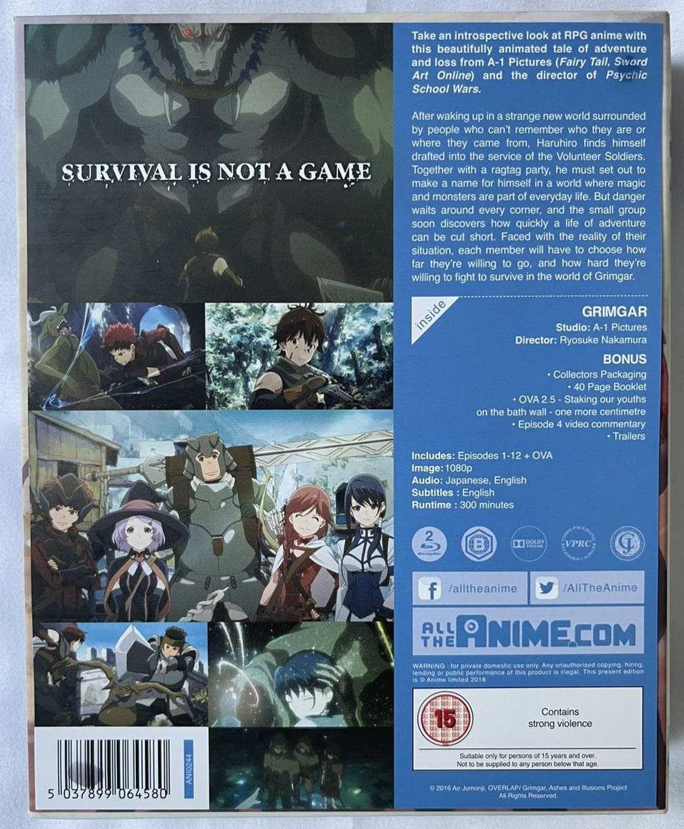 【中古】「非常に良い」Grimgar%ｶﾝﾏ% Ashes and Illusions: The Complete Series [Blu-ray] 71tme+gOACL._AC_UF350,