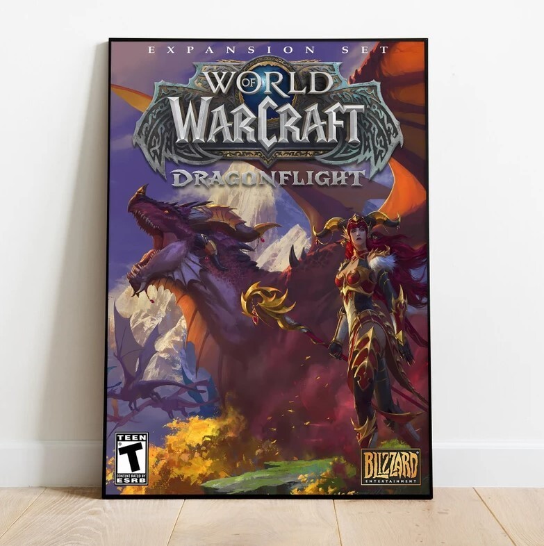 World of Warcraft Expansion Set Poster, Wall Art & Home Decor, Poster Gift
