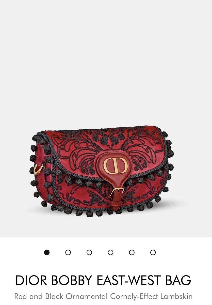 DIOR Red BOBBY EAST-WEST BAG- BNWT | eBay