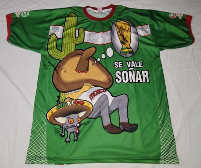 2006 Fifa World Cup Germany Arriba Mexico Cab... mpeones Shirt XL