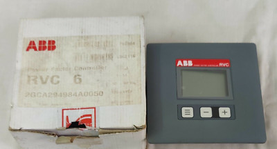 ABB 2GCA294984A0050 RVC-6 PROGRAMMABLE POWER FACTOR SMART CONTROLLER