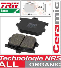 TRW Lucas Organic MCB68 Yamaha XS 250 SE, SF 80-> Front Brake Pad