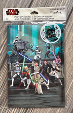 Stickeroni by Hallmark 2010 Star Wars Pop-up Scene  Stickers for Ages 3 