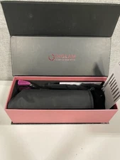 Curling Iron Wand Set, IG INGLAM Infrared 8 in-1 Interchangeable Ceramic Barr...