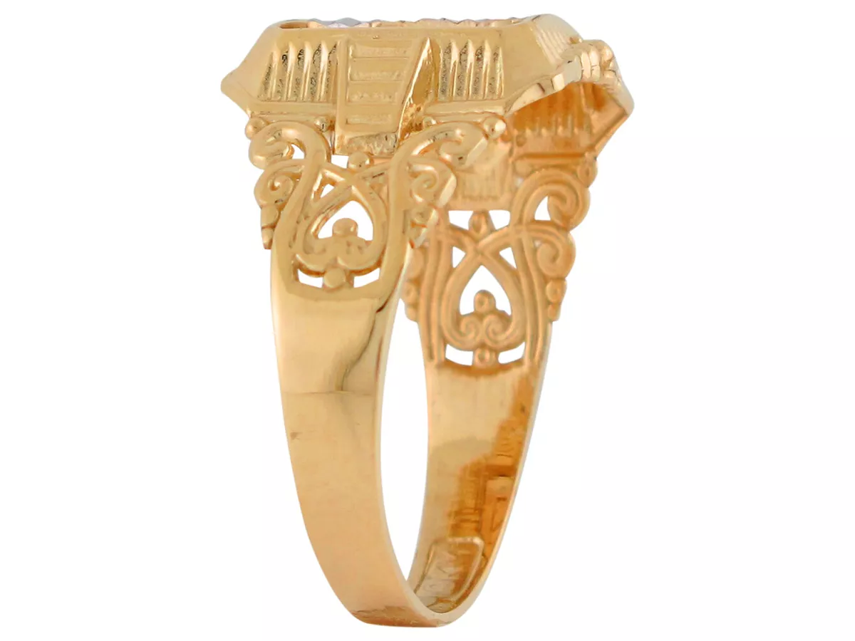 Grand Ganesha Men Gold Ring