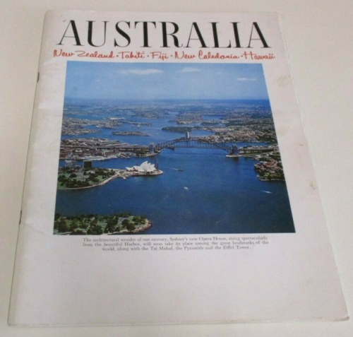 Australia and the Pacific - Vintage Travel Magazine - Qantas Sponsorship - 1966 - Picture 1 of 12