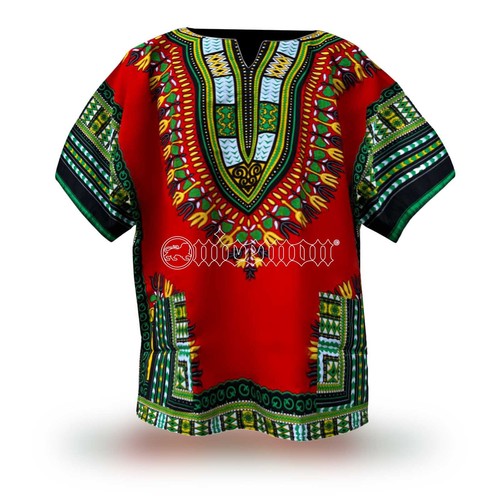 Traditional African Africa Dashiki Tribal Hippie Men Shirt Womens Dress UNISEX - Picture 5 of 14