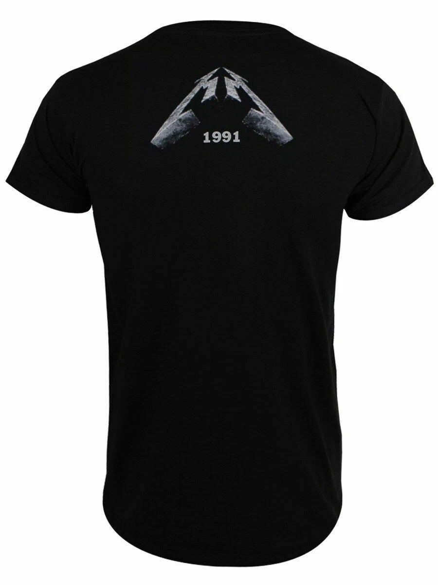 Metallica t-shirt top black album