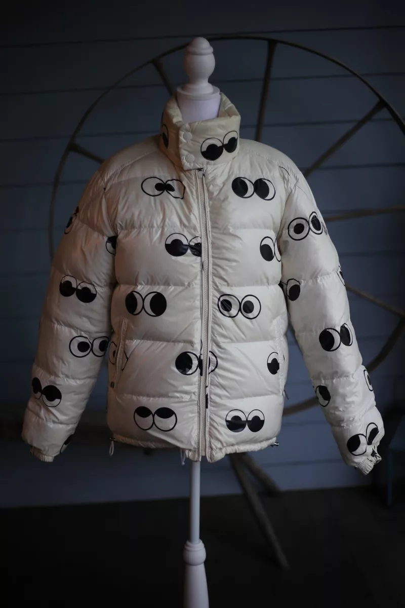 RARE Moncler White Down Puffer Jacket Size 1 Small 1 925
