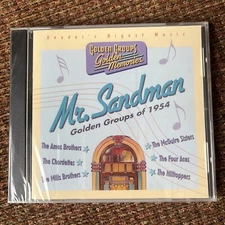 SEALED NEW Reader’s Digest Music Mr. Sandman Golden Groups Of 1954 Must Have!!