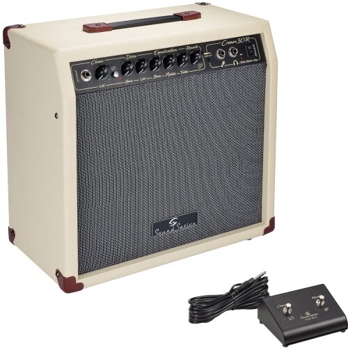 Комбинированная электрогитара Soundsation Cream 30R мощностью 30 Вт + Регулятор громкости | Neu