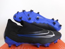 Nike Phantom Gx Pro Df Fg Black-Chrome-Hyper Royal Blue Sz 13 DD9465-040 
