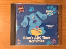 Blue's ABC Time Activities 1999 CD-ROM Windows/Mac