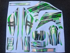 Razor SX500 graphics kit decals THICK AND HIGH GLOSS (HOLOGRAPHIC)