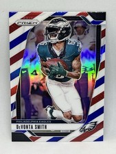 2024 Prizm Football Red White Blue Prizm RWB Devonta Smith #234