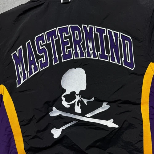 100% Authentic MasterMind x Mitchell & Ness Jacket Size XL 48 Mens Lakers Kobe image 6