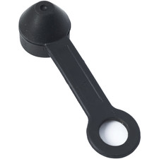 Black Natural Rubber Dust Cap for Scuba Diving First Stage for port Regulators