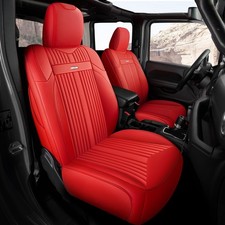 FREESOO Customized Seat Covers Full Set for Jeep Wrangler Seat Covers 4 Door ...