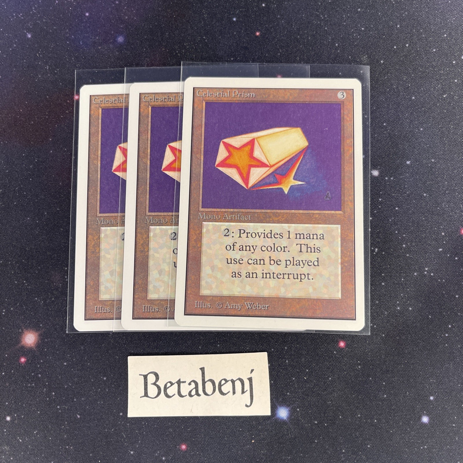 1x MTG Unlimited Celestial Prism from Estate Collection