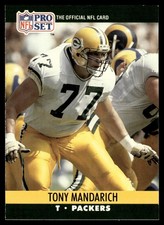 1990 Pro Set Tony Mandarich Green Bay Packers #504