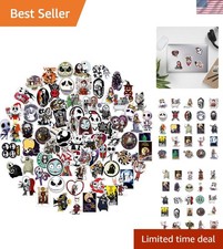 Creative Nightmare Before Christmas Stickers: 100pcs for Laptops, Water Bottles