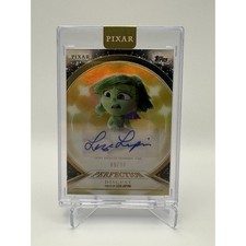 2025 Topps Pixar Gold Perfection Disgust Liza Lapira Auto Card 09/10 PPA-LL