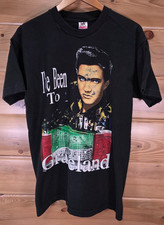 VTG Elvis Presley T Shirt Men Large Ive Been To Graceland 90s Distress