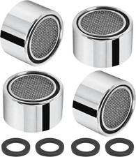 55/64 Inch Faucet Aerator 4 PCS, Kitchen Sink Aerator Replacement Parts, Sink Fa