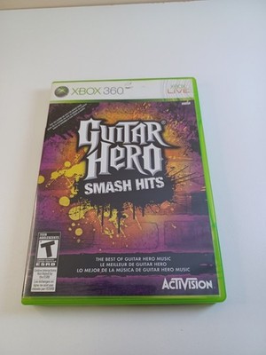 Guitar Hero: Smash Hits (Microsoft Xbox 360, 2009) CIB Tested Working 