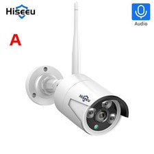 Hiseeu 3/5/8MP Wireless IP Camera 3.6mm Lens Waterproof Security WiFi Camera for
