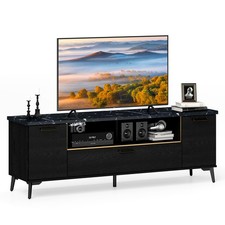 Mid Century Modern Entertainment Center 63-Inch TV Stand for TVs up to 75"