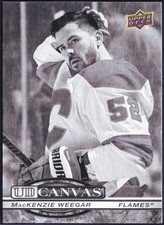MacKENZIE WEEGAR - 2025-26 Upper Deck Series 2 - Black & White UD Canvas #C-128