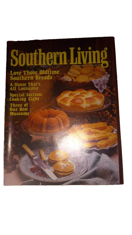 Southern Living Magazine - February 1987 - Vintage