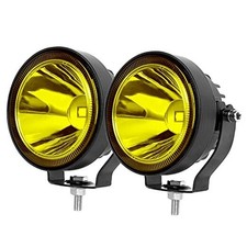 Led Pod Lights Spot Fog Lights Amber/Yellow 2Pcs 60W 4 Inch 2pcs 4 inch Yellow