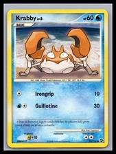 Krabby 75/106 Common Great Encounters Pokemon Near Mint