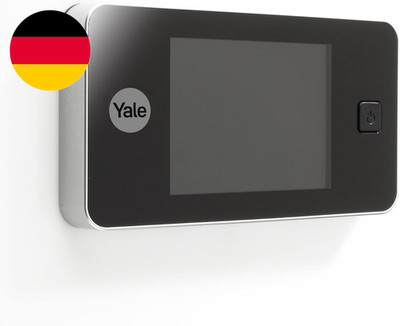 Yale Standard Digitaler Türspion 500 - Live-Ansicht - Hochwertige Kamera - Silbe