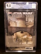 CGC 9.8 Star Wars Galaxy's Edge # 1 Lim Attraction Variant 1st Appearance Dok