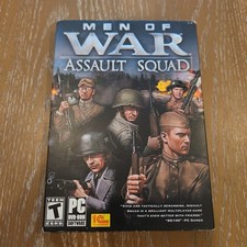 Men of War Assault Squad PC DVD-ROM Sealed WWII RTS Strategy Game 2011