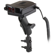 RAM Motorcycle Brake Clutch Mount w/ Magnetic Power Plate Radar Detector Cradle