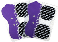 Tens Unit Wireless Electrode Pads, Replacement Pads with Purple
