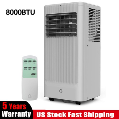 #ad 8000 BTU Portable Air Conditioner Portable AC Units with Fan Dehumidifier $189.99
