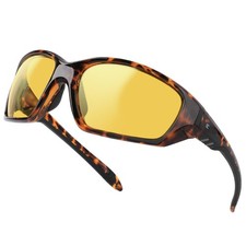 BIRCEN Night Vision Glasses for Driving: Running Cycling Sport Night Anti Gla...