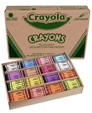 Crayola Classpack Crayons 800 Count Assortment, 16 Colors, Multicolor