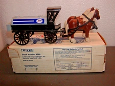 1991 Ertl Kerr McGee Die Cast Horse & Tanker Fuel Tank Bank In Box. #9286 NEW