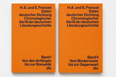 dtv Daten deutscher Dichtung Band 1+2 Frenzel Literaturgeschichte Romantik Set