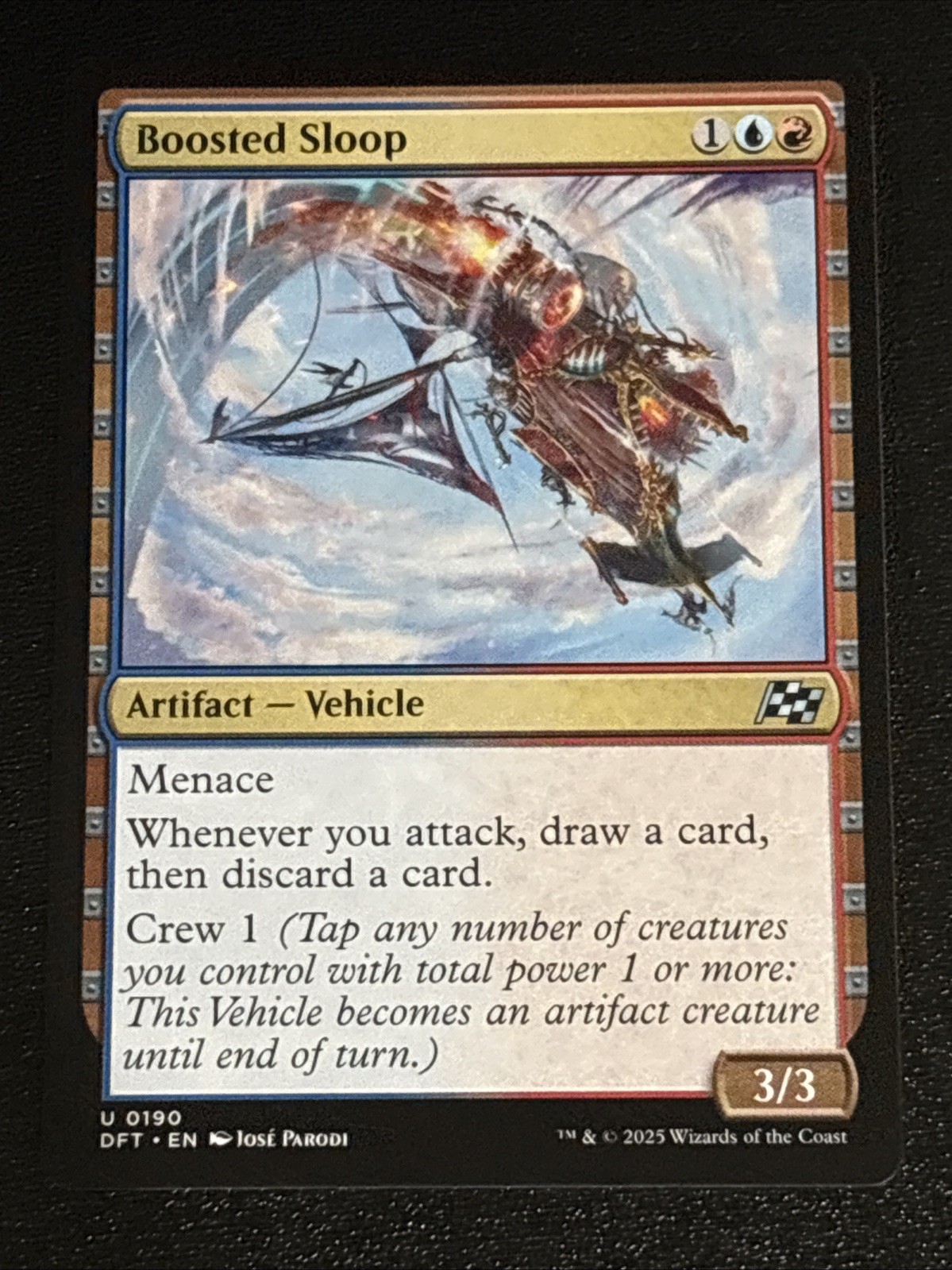 MTG Aetherdrift Boosted Sloop 0190 NM