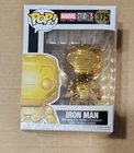 FUNKO POP MARVEL STUDIOS 10TH GOLD CHROME IRON MAN #375 Guardian of the Galaxy