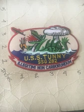 US NAVY USS Tunny SSG-282 Submarine Patch 8/8/25