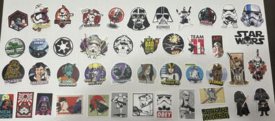 Star Wars Pick A Stickers Multi Item Listing 40+