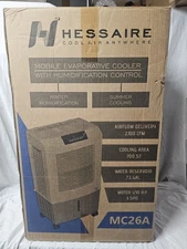 Hessaire MC26A Evaporative Air Portable Commercial Fan 2100 CFM 700 sq ft
